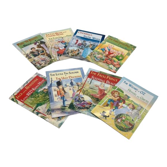 NEW 2003 Vintage 16 Classic Children's Stories Weekly Reader 8 Book Set Volume 1 - Picture 3 of 16